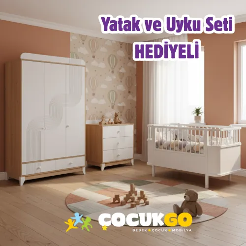 Wave Meşe Bella Çocuk Odası 