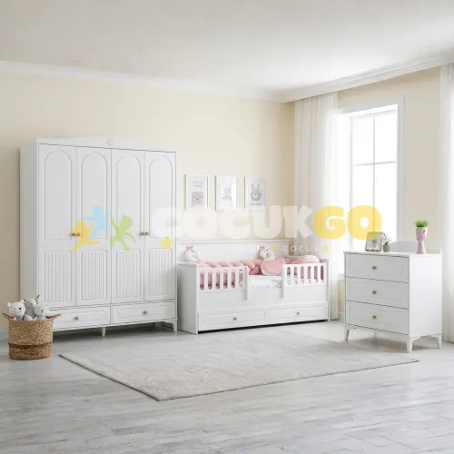 Joy Beyaz 4K Çocuk Odası