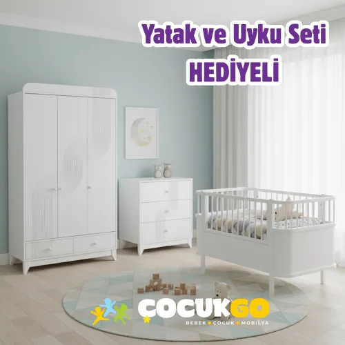 Wave Beyaz Bella Çocuk Odası
