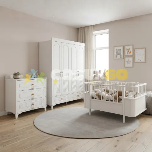 Yağmur Beyaz Bella 4K Çocuk Odası