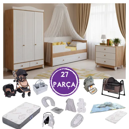 Nova Meşe Bebek Çeyiz Paketi