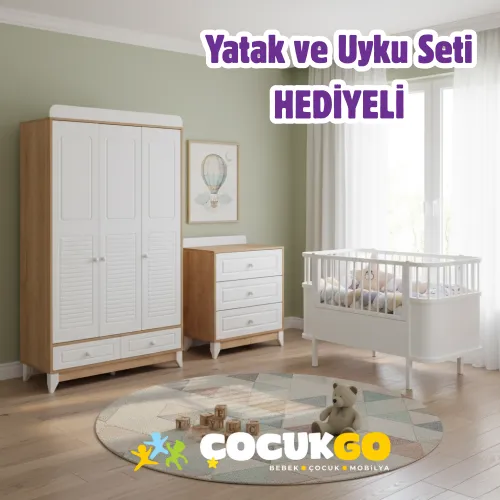 Mango Meşe Bella Çocuk Odası 