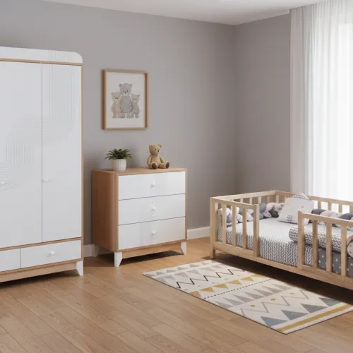 Wave Meşe Pino Çocuk Odası